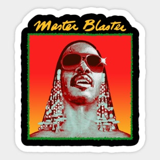 Stevie Master Blaster Mint Sticker